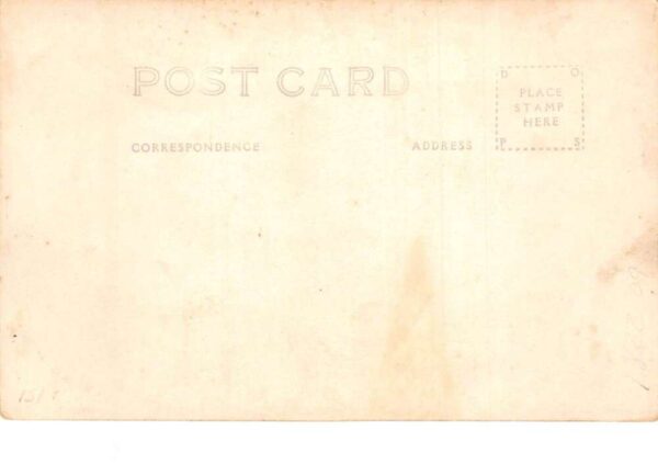 Washington DC Camp Marks BEF Army After Fire Real Photo Vintage Postcard AA87365 - Image 2