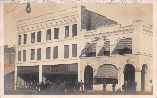 Portersville California Sears Investment Real Estate Mine Real Photo PC AA87367