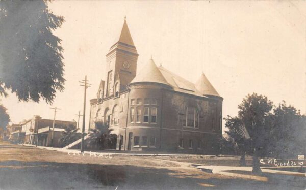Watsonville California City Hall Real Photo Vintage Postcard AA87424