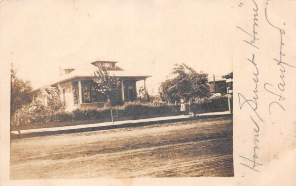 Camp Meeker California Residence Exterior House Real Photo Postcard AA87425
