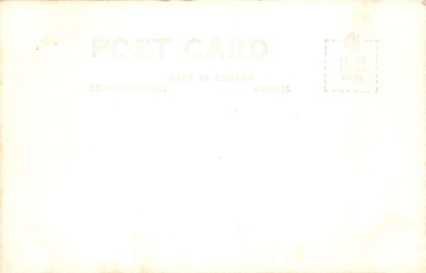 Fredericton NB Canada Federal Government Bldg Real Photo Postcard AA87603 - Image 2