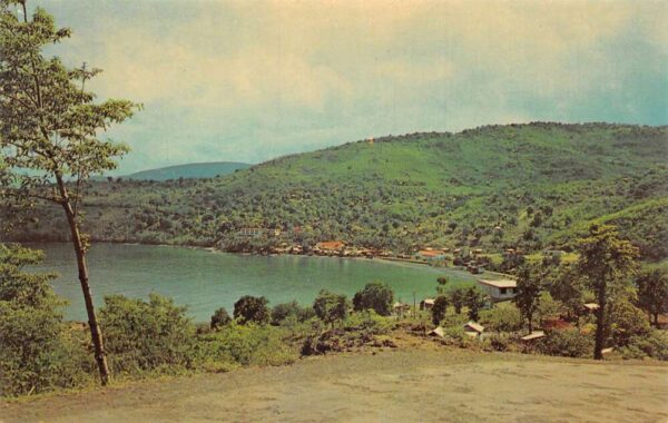 Guadeloupe Antilles Francaises Birds Eye View Vintage Postcard AA87664