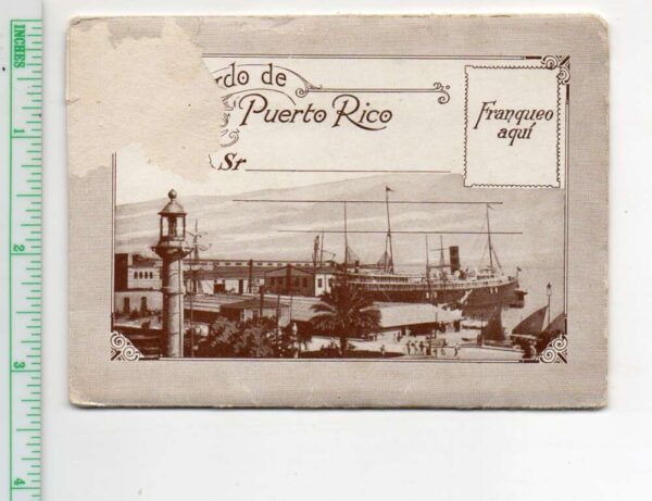 San Juan Puerto Rico 16 Views Buildings Etc Mini Vintage Postcard Folder AA87831