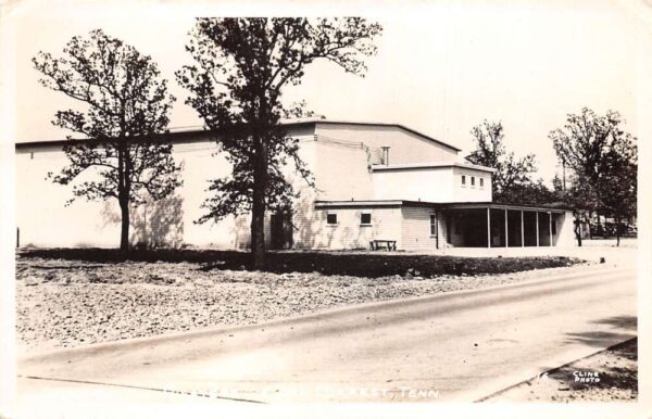 Camp Forrest Tennessee Theatre Real Photo Vintage Postcard AA87850