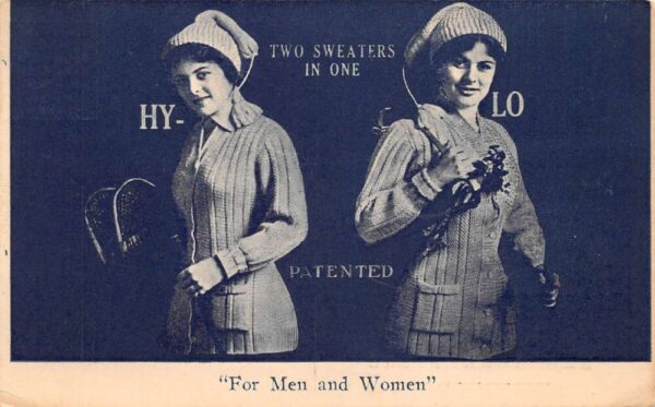 Stroudsburg Pennsylvania Wyckoffs Store Hy-Lo Sweater Tennis Postcard AA87881