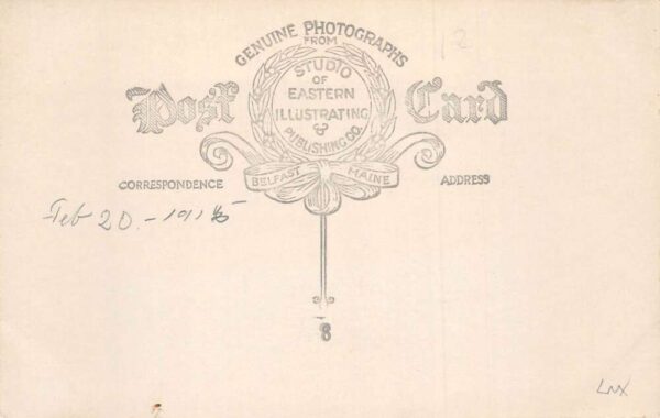 East Machias Maine Kingsley Block Drug Store Millinery Real Photo PC AA88012 - Image 2