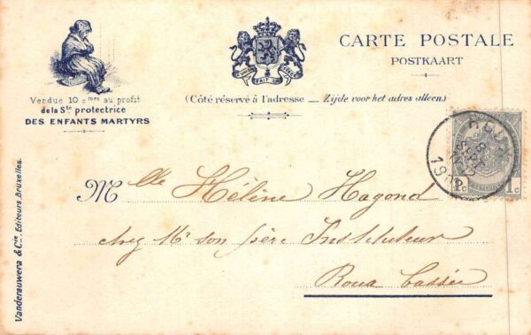 Queen Elisabeth of Bavarian Beligum Prince Leopold Royalty Postcard AA88056 - Image 2