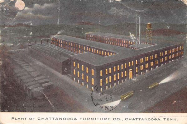 Chattanooga Tennessee Chattanooga Furniture Co Plant Vintage Postcard AA88072