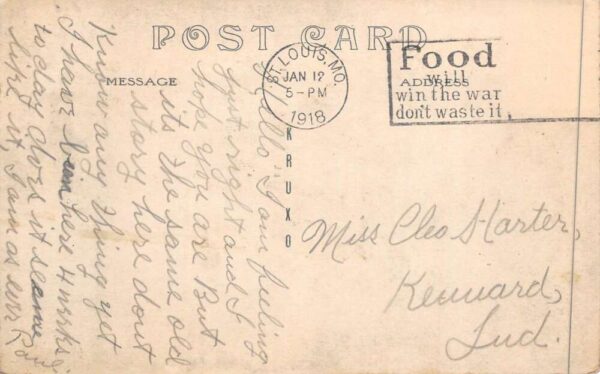 Jefferson Barracks Missouri Post Kitchen and Mess Hall Real Photo PC AA88197 - Image 2