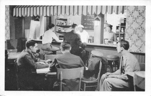 Washington DC Solders Sailors Marines Club Canteen Vintage Postcard AA88250