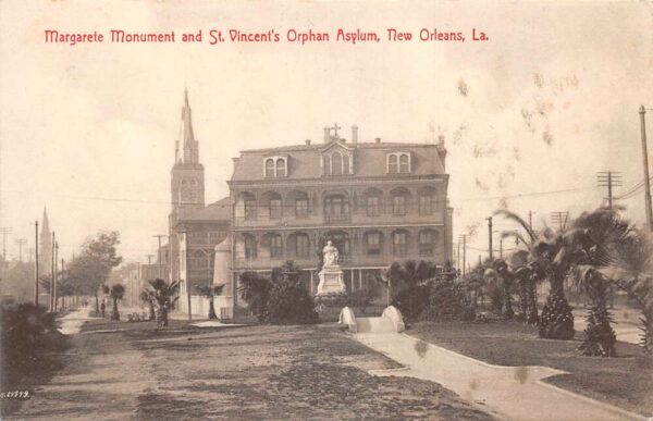 New Orleans New York Margarete Monument St Vincents Orphan Asylum PC AA88329