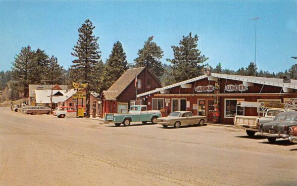 Running Springs California Hardware Store Lumber Business District PC AA88371