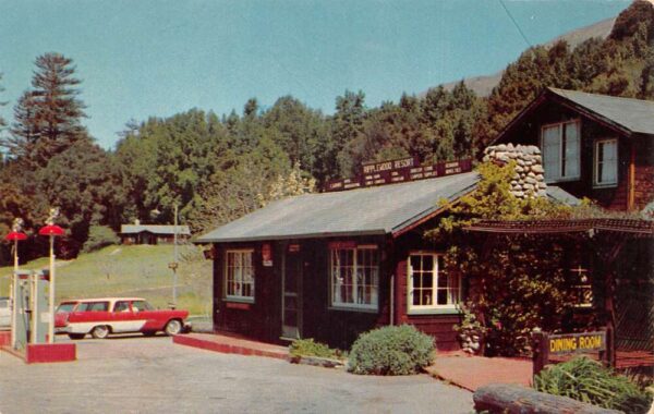 Big Sur California Ripplewood Resort Vintage Postcard AA88377