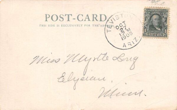 Deming New Hampshire The Bank Of Deming, Undivided Back, Vintage Postcard U20656 - Image 2