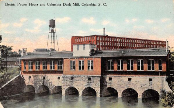 Columbia South Carolina Electric Power House & Columbia Duck Mill, PC U20701