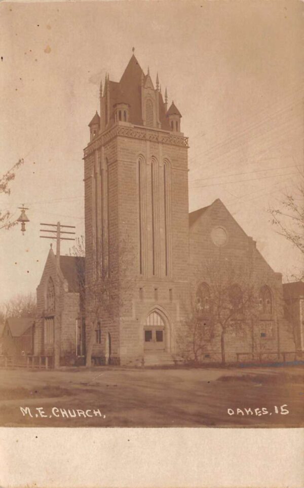 North Yakima Washington Methodist Episcopal Church Real Photo Postcard AA88639
