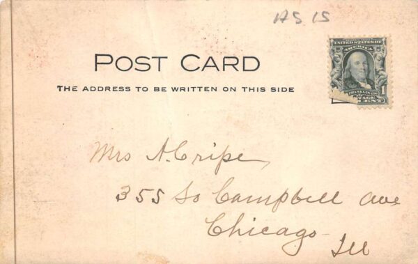 Cambridge City Indiana Interurban Car Trolley Real Photo Postcard AA88652 - Image 2