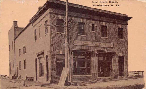 Charlestown West Virginia New Opera House Postcard AA88809