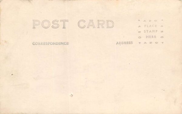 Bangor Michigan Scene On Black River, Real Photo, Vintage Postcard U20770 - Image 2