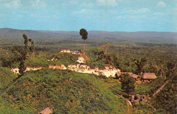Belize Central America Xunantunich Mayan Ruins Excavation Postcard AA88902