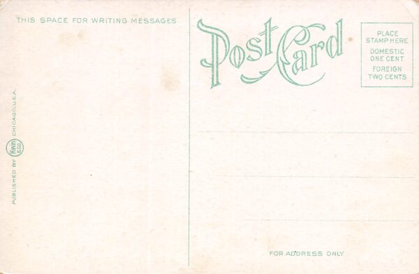 Council Bluffs Iowa Iowa School For The Deaf, Color Lithograph, Postcard U20895 - Image 2