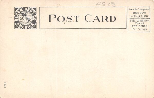 Bemidji Minnesota Beltrami Avenue, Drug Store, Vintage Postcard U20906 - Image 2