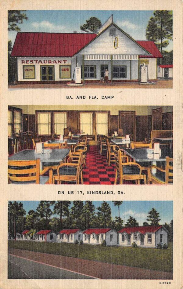 Kingsland Georgia Georgia & Florida Camp, Multi-View Linen, PC U20922