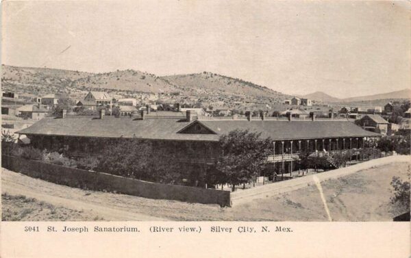Silver City New Mexico St. Joseph Sanitorium, Undivided Back, Vintage PC U20928