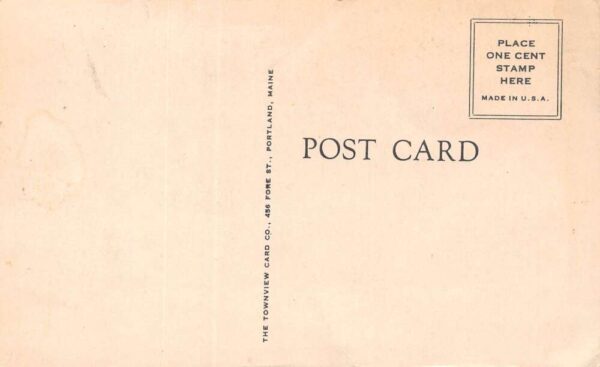 Waldoboro Maine Perry Greene Kennels, B/W Chrome, Vintage Postcard U20962 - Image 2