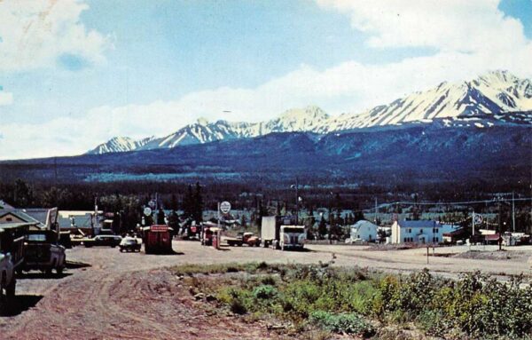 Haines Alaska Alaska Highway, Yukon Territory, Vintage Postcard U20998
