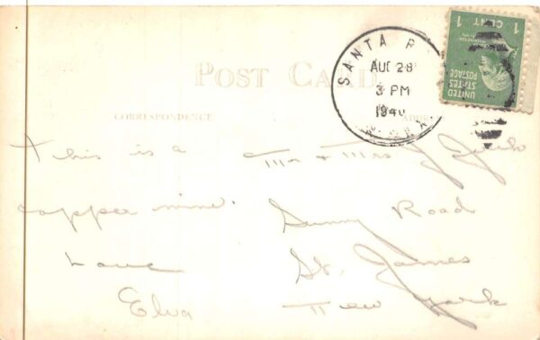 Pioche Nevada No1 and No3 Mining Shafts Real Photo Vintage Postcard AA88985 - Image 2