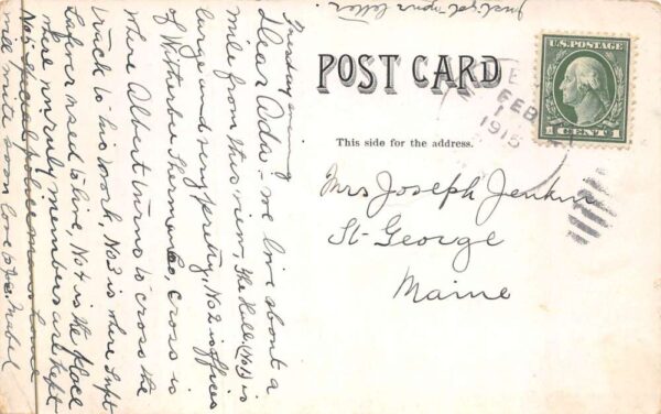 Mineville New York Central View Vintage Postcard AA89024 - Image 2