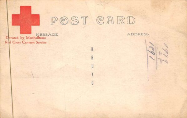 Marshalltown Iowa Post Office Real Photo Vintage Postcard AA89064 - Image 2