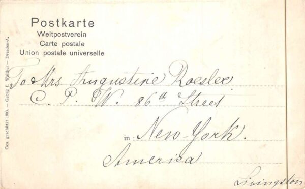 Crown Princess Louise of Saxony and her Children Royalty Postcard AA89068 - Image 2