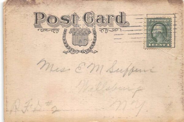 Hot Springs Arkansas 1913 Fire Disaster Crowd Watching Vintage Postcard AA89161 - Image 2