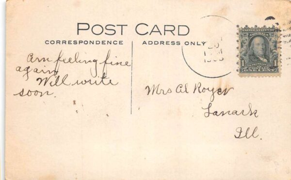 Sunnyside Washington Birds Eye View Real Photo Vintage Postcard AA89233 - Image 2