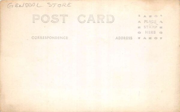 Dallas Wisconsin Farmers Store Co Real Photo Vintage Postcard AA89431 - Image 2