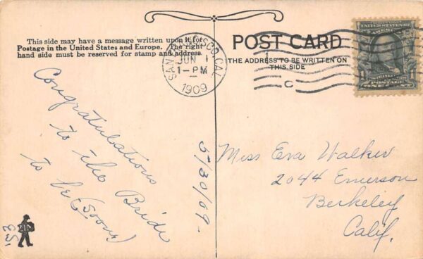 Calistoga California Napa Creek Scenic View Vintage Postcard AA89456 - Image 2