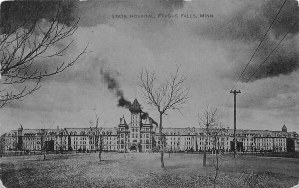 Fergus Falls Minnesota State Hospital Vintage Postcard AA89508