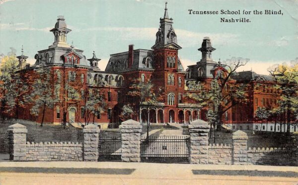 Nashville Tennessee School for the Blind Vintage Postcard AA89578