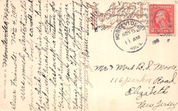 Montevideo Minnesota Main Street Vintage Postcard AA89580 - Image 2