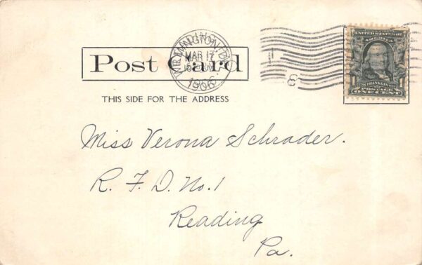 Wilmington Delaware King Street Country Market Vintage Postcard AA89596 - Image 2