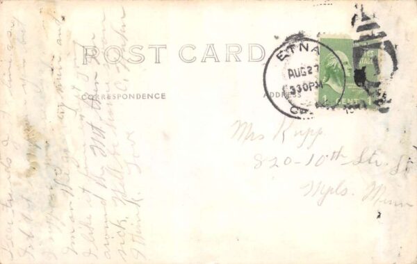 Etna California Scott River Scenic View Real Photo Postcard AA89609 - Image 2