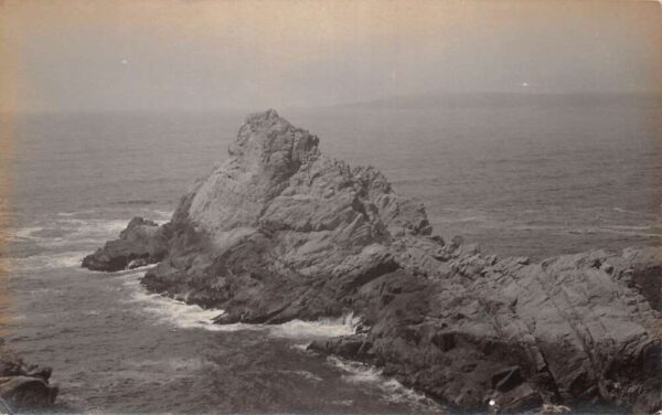 Point Pinos California Entrance to Monterey Bay Real Photo Postcard AA89628