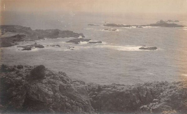 Point Joe California Scenic View Real Photo Vintage Postcard AA89630