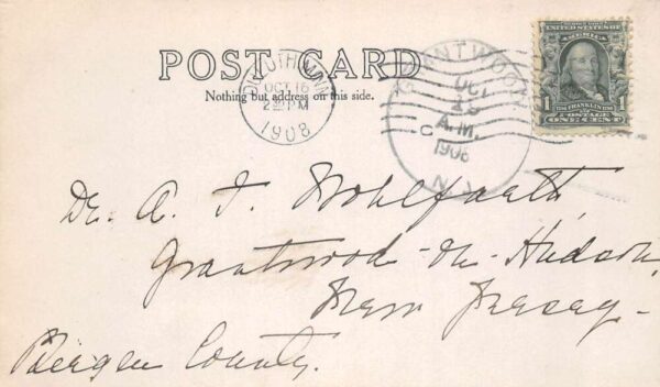Milwaukee Wisconsin Plankinton House Hotel Mens Cafe Real Photo Postcard AA89648 - Image 2