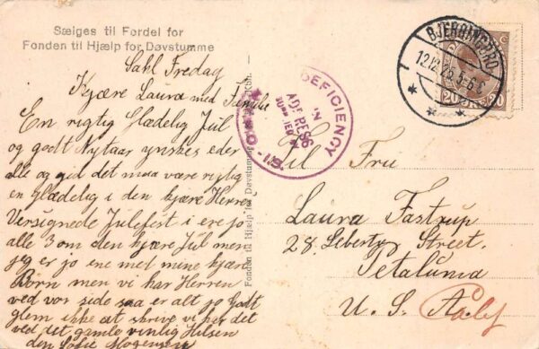 Umanak Uummanaq Greenland Grenland School Classroom Vintage Postcard AA89757 - Image 2