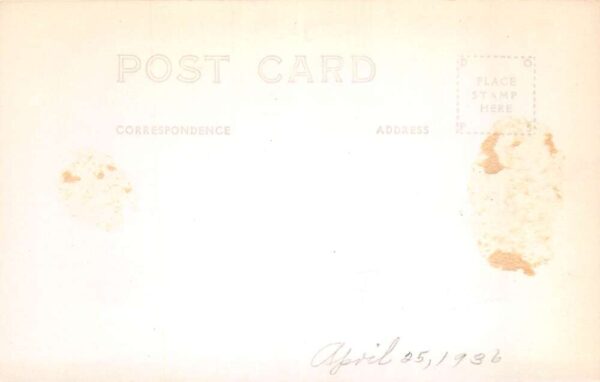 Wauwatosa Wisconsin St Bernard Catholic Church Real Photo Postcard AA89850 - Image 2