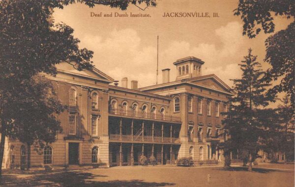 Jacksonville Illinois Deaf & Dumb Institute, Albertype Co., PC U21062