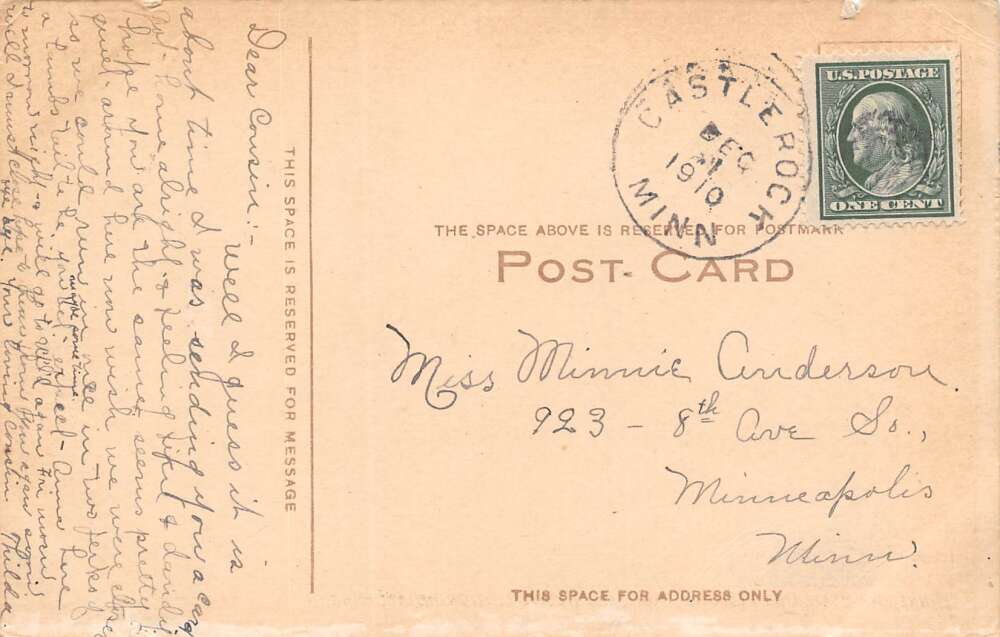 Northfield Minnesota State Odd Fellows' Home & Hospital, Vintage Pc U21073 - Image 2